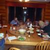 Dinner at our sleeping quarters