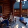 relaxing after a hard day fishing!